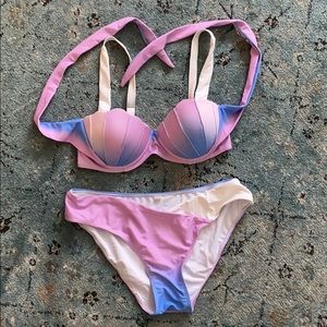 Amazon Seashell swimsuit bikini set